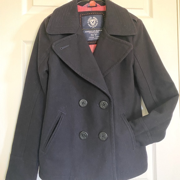 🎉Host Pick 🎉 AEO Pea Jacket - Picture 1 of 6